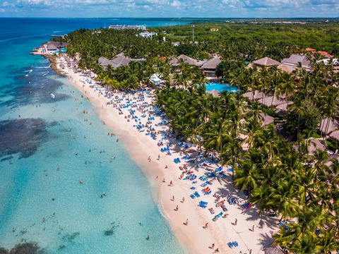 Bravo Viva Dominicus Beach e Palace: vista della spiaggia