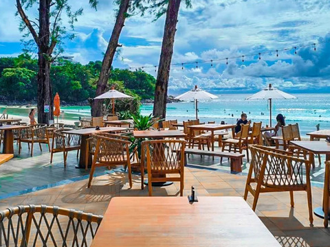 Thailandia - Kata Beach Resort - Particolare bar spiaggia