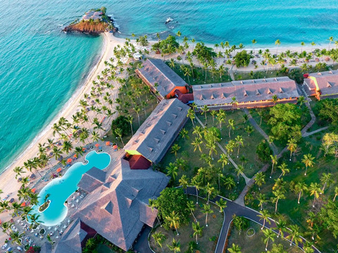 Madagascar Bravo Andilana Beach Vista aerea