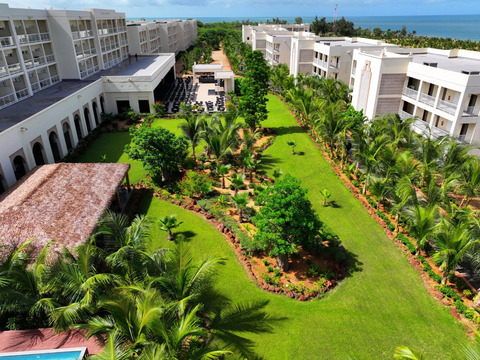 Seaclub Riu Baobab Senegal - Blocco camere con vista interna